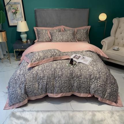 91家纺网 家纺一手货源 找家纺 （总）太古汇 2020新款60支数码印花小边款四件套