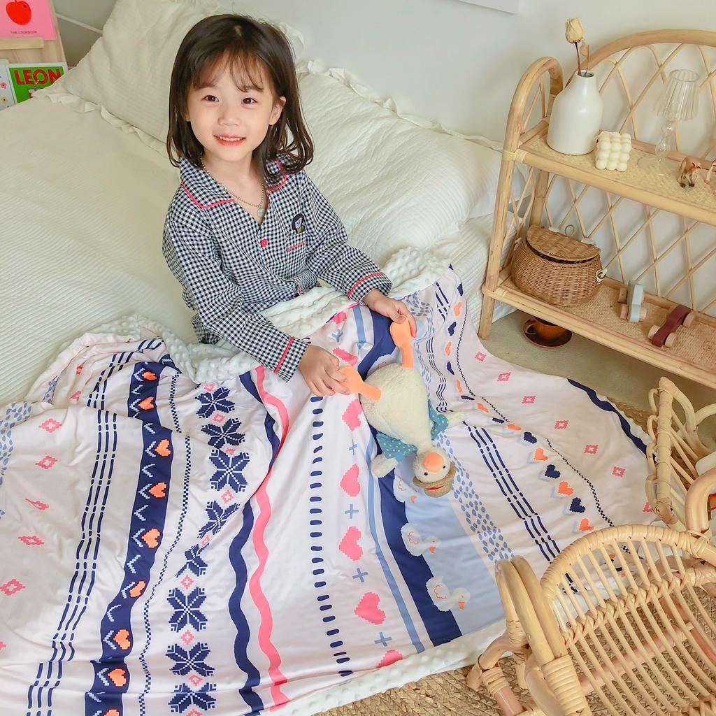 91家纺网 家纺一手货源 找家纺 （总）星期八 2020新款A类针织棉豆豆毯