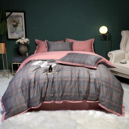 太古汇 2020新款60支数码印花小边款四件套塔西