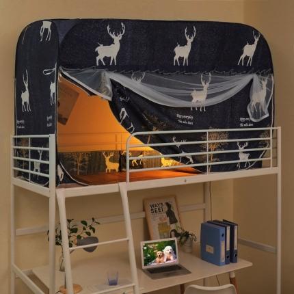 91家纺网 家纺一手货源 找家纺 （总）夏彩学生梦想系列88272免安装蚊帐