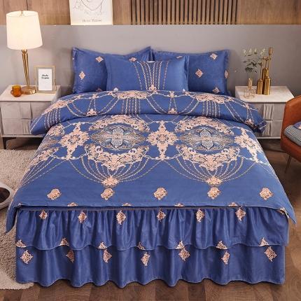 91家纺网 家纺一手货源 找家纺 （总）梦柏 2020秋冬新品大版四件套