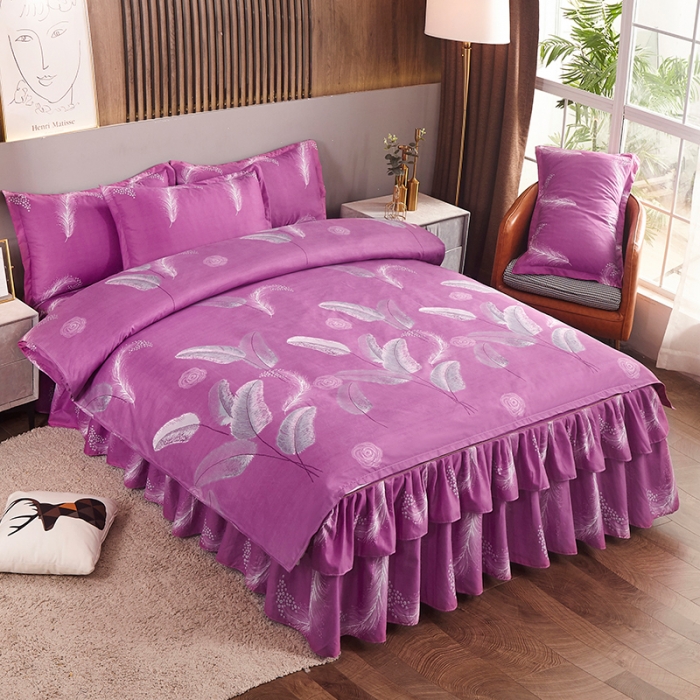 91家纺网 家纺一手货源 找家纺 （总）梦柏 2020秋冬新品大版四件套