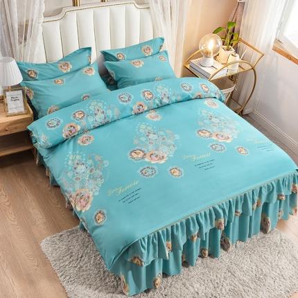 梦柏 2020秋冬新品大版四件套 花语悠然