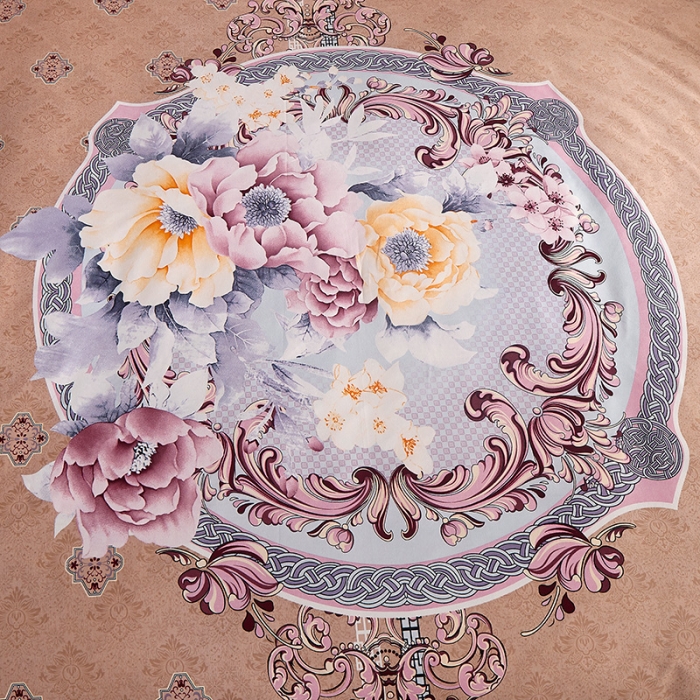 91家纺网 家纺一手货源 找家纺 梦柏 2020秋冬新品大版四件套 绚烂