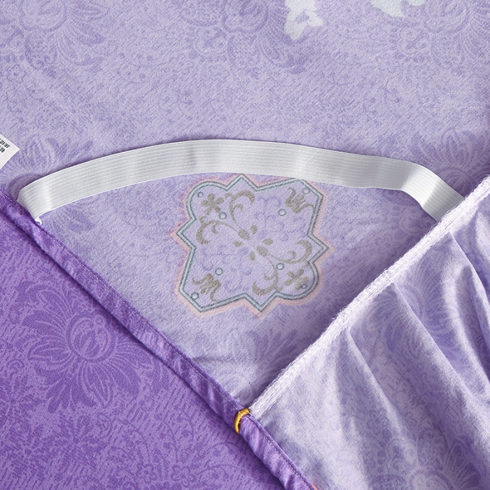 91家纺网 家纺一手货源 找家纺 梦柏 2020秋冬新品大版四件套 色彩斑斓