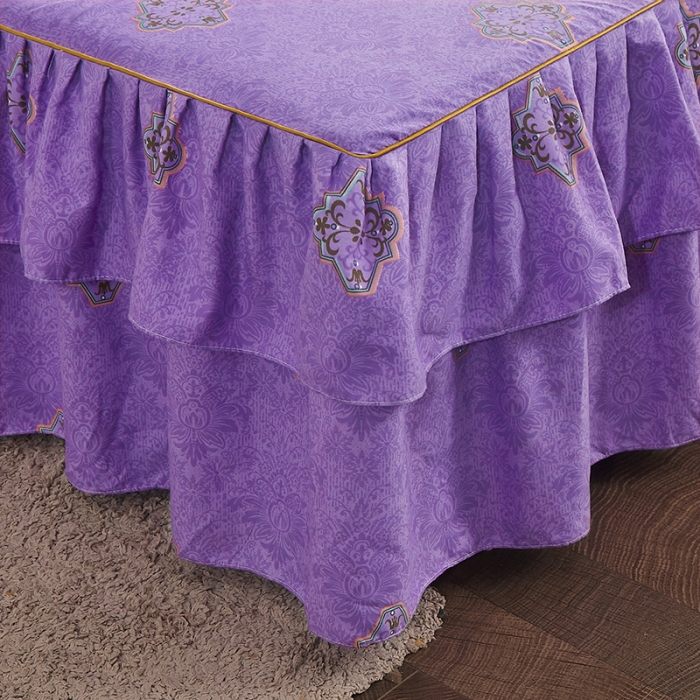 91家纺网 家纺一手货源 找家纺 梦柏 2020秋冬新品大版四件套 色彩斑斓