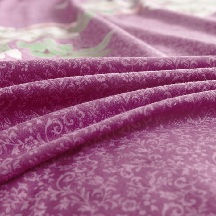 91家纺网 家纺一手货源 找家纺 梦柏 2020秋冬新品大版四件套 飘香