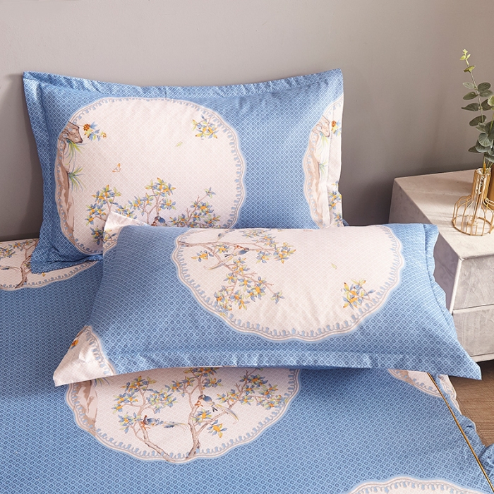 91家纺网 家纺一手货源 找家纺 梦柏 2020秋冬新品大版四件套 莫言