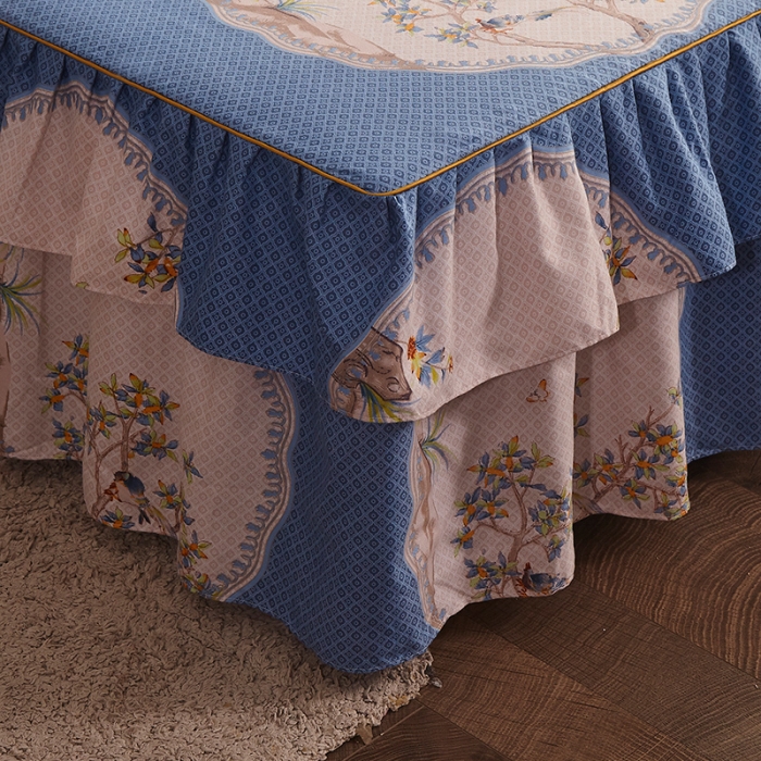 91家纺网 家纺一手货源 找家纺 梦柏 2020秋冬新品大版四件套 莫言