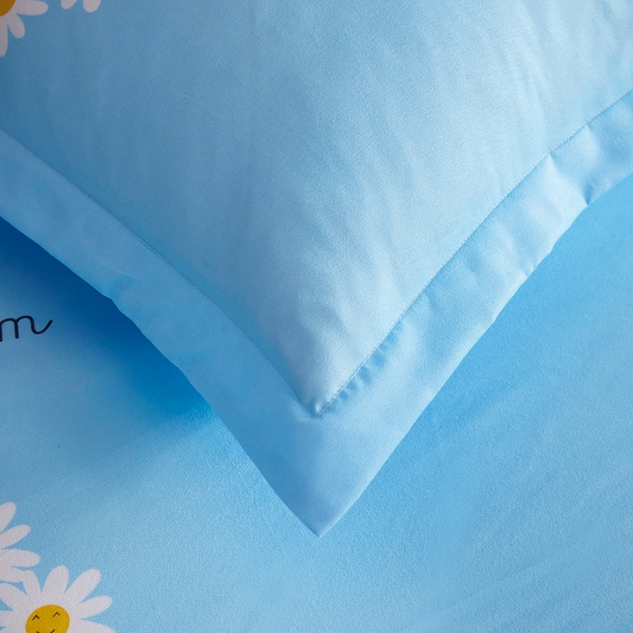 91家纺网 家纺一手货源 找家纺 梦柏 2020秋冬新品小版四件套 太阳花