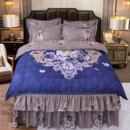 91家纺网 家纺一手货源 找家纺 （总）梦柏 2020新款加厚磨毛四件套大版