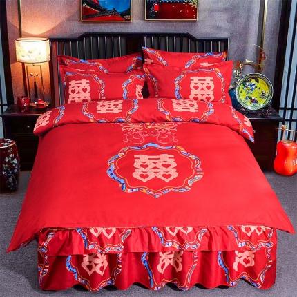 91家纺网 家纺一手货源 找家纺 （总）梦柏 2020新款加厚磨毛四件套大版