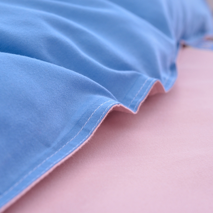 91家纺网 家纺一手货源 找家纺 梦柏 2020新款加厚磨毛四件套大版 比翼双飞（床裙款）