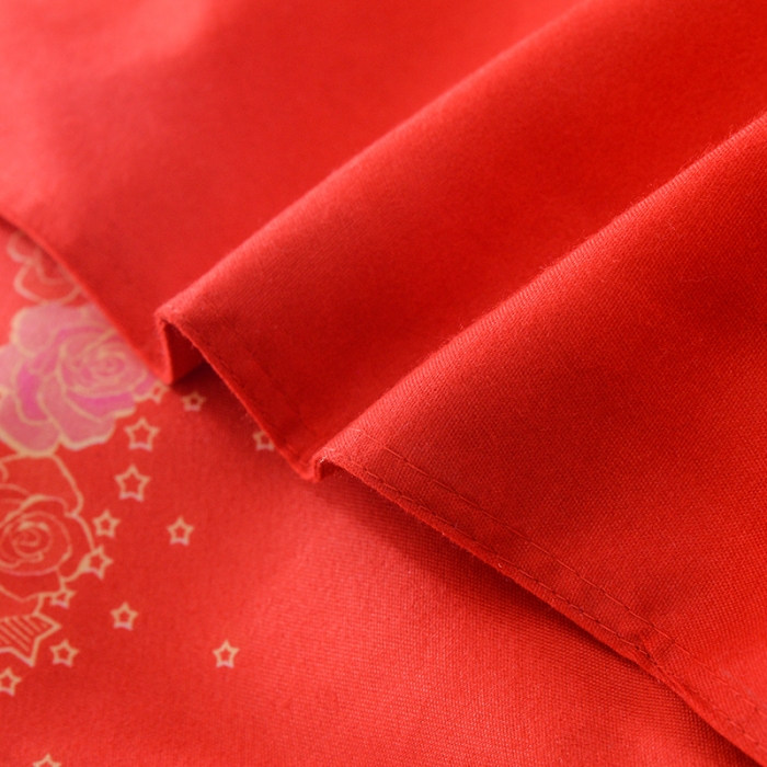 91家纺网 家纺一手货源 找家纺 梦柏 2020新款加厚磨毛四件套大版 红妆