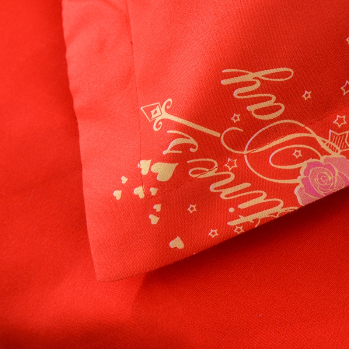 91家纺网 家纺一手货源 找家纺 梦柏 2020新款加厚磨毛四件套大版 红妆