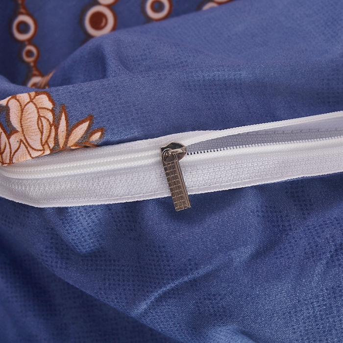 91家纺网 家纺一手货源 找家纺 梦柏 2020新款加厚磨毛四件套大版 莫奈花丛