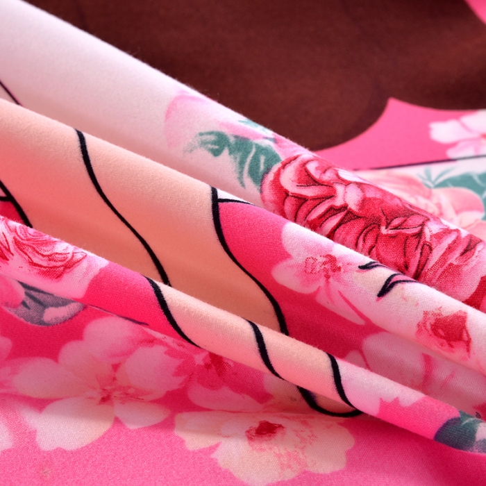 91家纺网 家纺一手货源 找家纺 梦柏 2020新款加厚磨毛四件套大版 情投意合