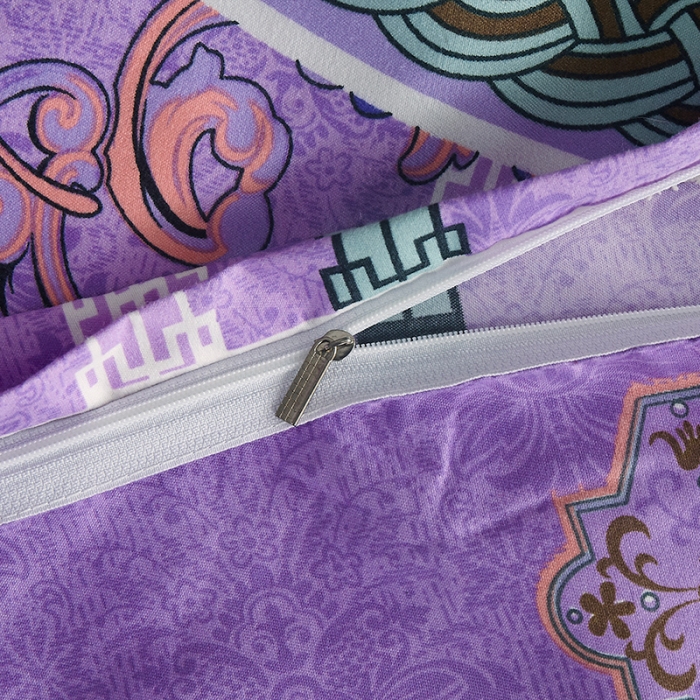 91家纺网 家纺一手货源 找家纺 梦柏 2020新款加厚磨毛四件套大版 色彩斑斓