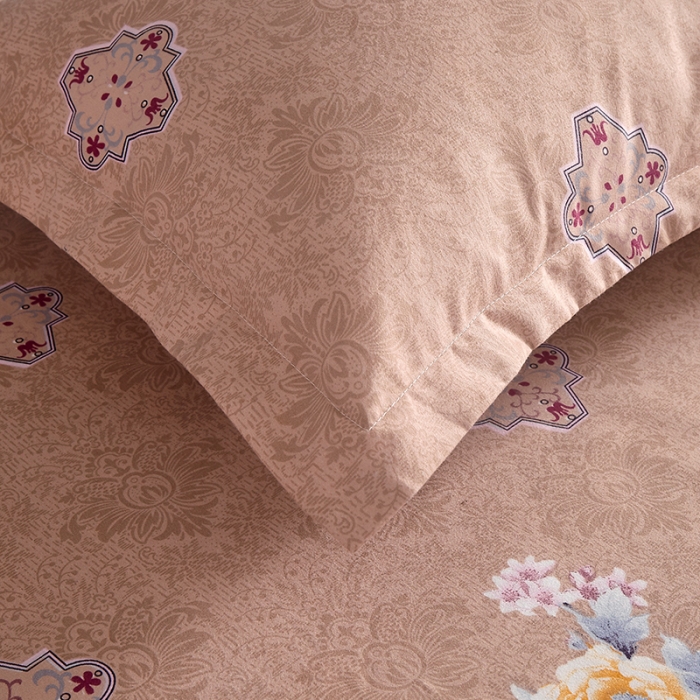 91家纺网 家纺一手货源 找家纺 梦柏 2020新款加厚磨毛四件套大版 绚烂