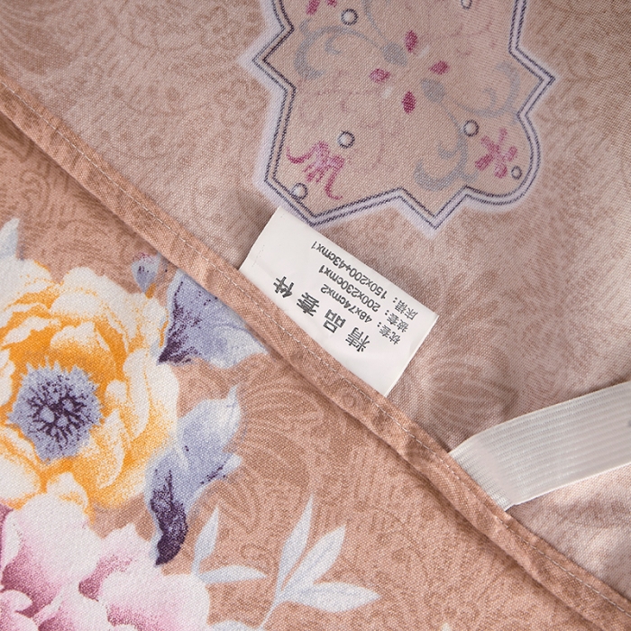 91家纺网 家纺一手货源 找家纺 梦柏 2020新款加厚磨毛四件套大版 绚烂