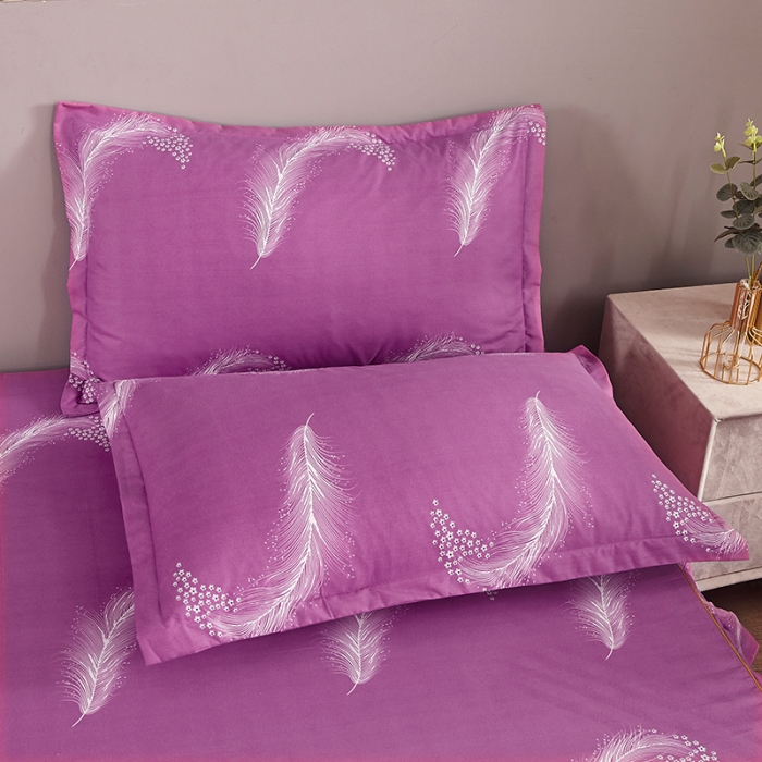 91家纺网 家纺一手货源 找家纺 梦柏 2020新款加厚磨毛四件套大版 嫣然