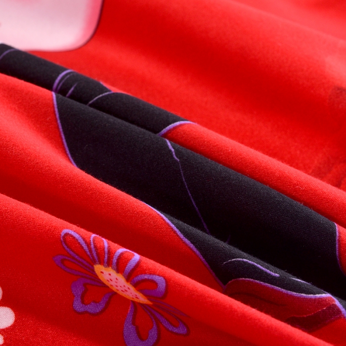 91家纺网 家纺一手货源 找家纺 梦柏 2020新款加厚磨毛四件套大版 钟爱一生