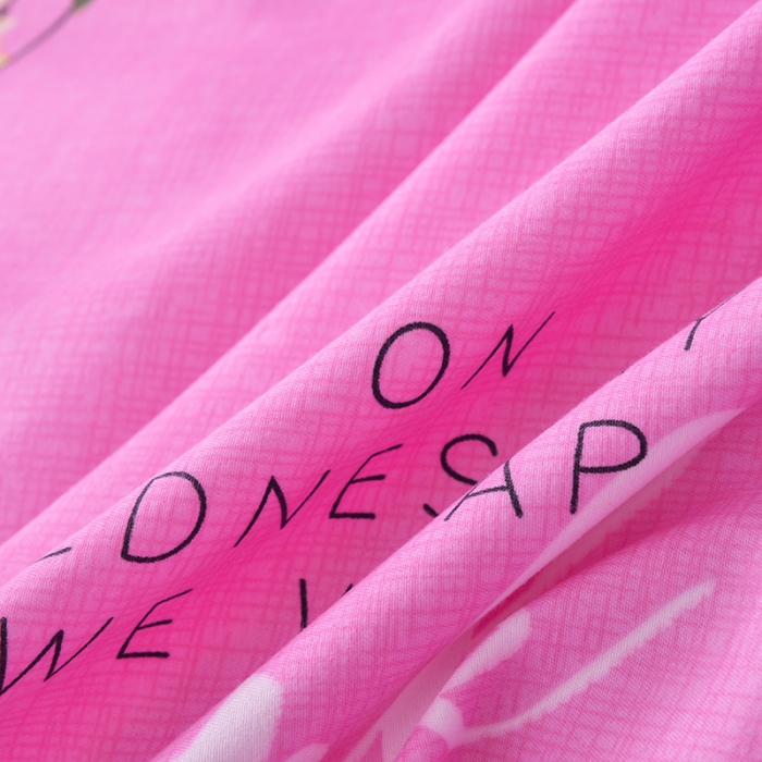 91家纺网 家纺一手货源 找家纺 梦柏 2020新款加厚磨毛四件套小版 春风里-粉