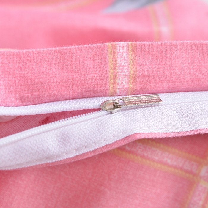 91家纺网 家纺一手货源 找家纺 梦柏 2020新款加厚磨毛四件套小版 花仙子-粉