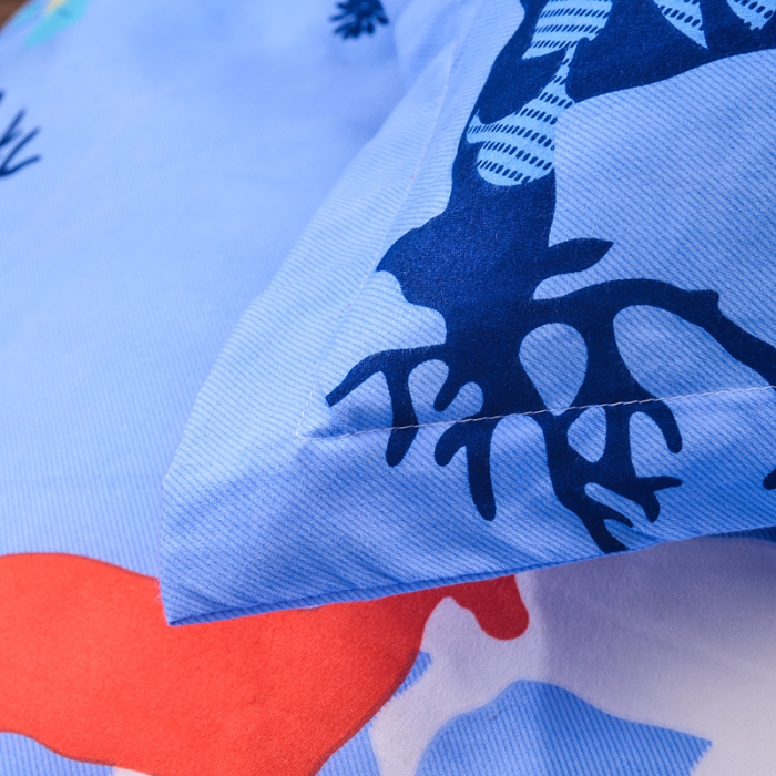 91家纺网 家纺一手货源 找家纺 梦柏 2020新款加厚磨毛四件套小版 麗鹿森林