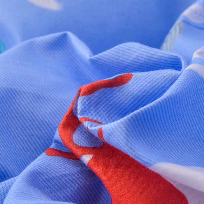 91家纺网 家纺一手货源 找家纺 梦柏 2020新款加厚磨毛四件套小版 麗鹿森林