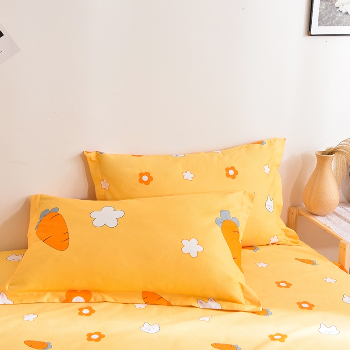 91家纺网 家纺一手货源 找家纺 梦柏 2020新款加厚磨毛四件套小版 兔子小姐