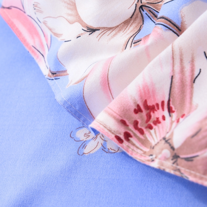 91家纺网 家纺一手货源 找家纺 梦柏 2020新款加厚磨毛四件套小版 幸福花开