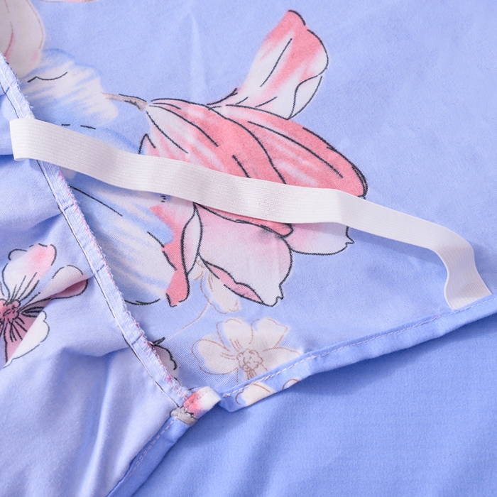 91家纺网 家纺一手货源 找家纺 梦柏 2020新款加厚磨毛四件套小版 幸福花开