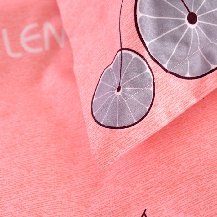 91家纺网 家纺一手货源 找家纺 梦柏 2020新款加厚磨毛四件套小版 阳光甜橙