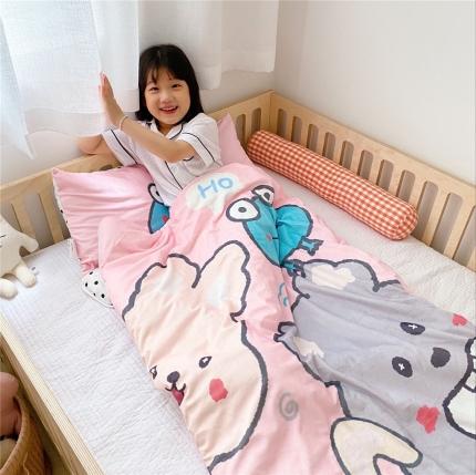 91家纺网 家纺一手货源 找家纺 （总）美乐迪 2020新款儿童睡袋模特图