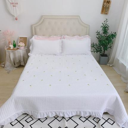 漫调 2022新款ins风韩版床盖三件套 菠萝