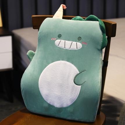 91家纺网 家纺一手货源 找家纺 仟亿莱 2020新款加高记忆棉腰靠 恐龙