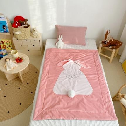 91家纺网 家纺一手货源 找家纺 （总）被靠被 2021新款萌兔多功能盖毯