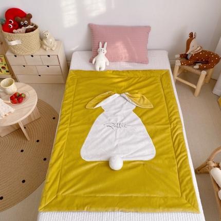 91家纺网 家纺一手货源 找家纺 （总）被靠被 2021新款萌兔多功能盖毯