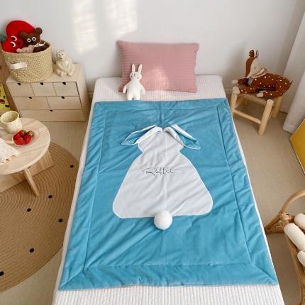 91家纺网 家纺一手货源 找家纺 （总）被靠被 2021新款萌兔多功能盖毯