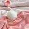 91家纺网 家纺一手货源 找家纺 被靠被 2021新款萌兔多功能盖毯 儿童粉色