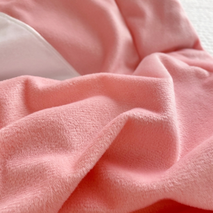 91家纺网 家纺一手货源 找家纺 被靠被 2021新款萌兔多功能盖毯 儿童粉色