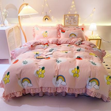 91家纺网 家纺一手货源 找家纺 （总）梦之岛 2020新款加厚磨毛四件套