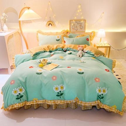 91家纺网 家纺一手货源 找家纺 （总）梦之岛 2020新款加厚磨毛四件套