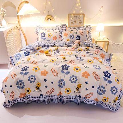 91家纺网 家纺一手货源 找家纺 （总）梦之岛 2020新款加厚磨毛四件套