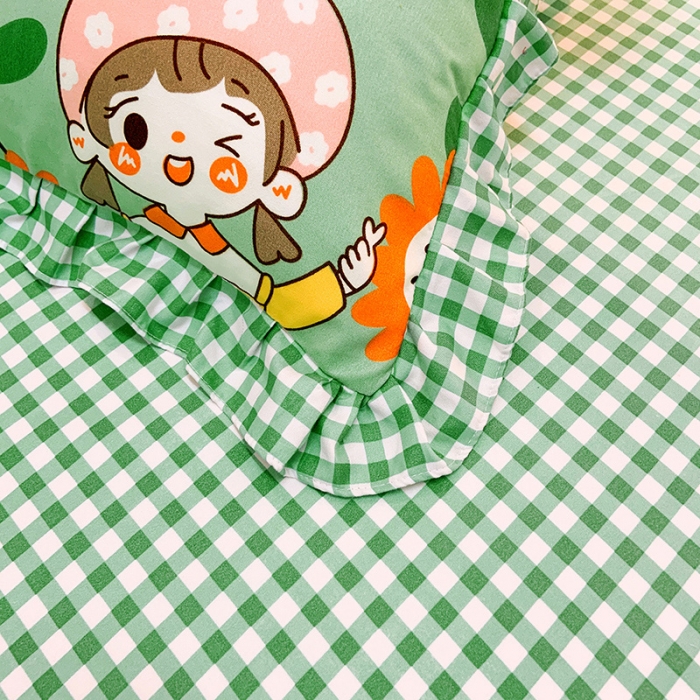 91家纺网 家纺一手货源 找家纺 梦之岛 2020新款加厚磨毛四件套 初恋