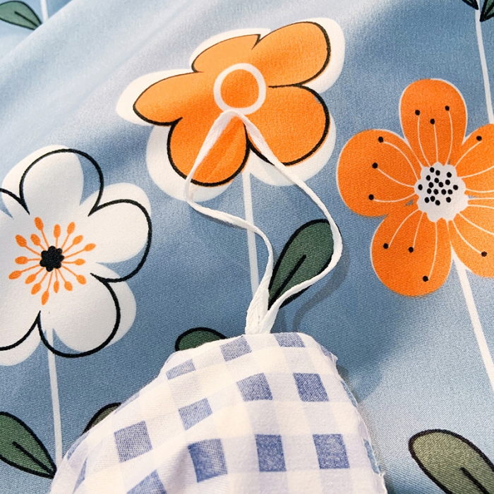 91家纺网 家纺一手货源 找家纺 梦之岛 2020新款加厚磨毛四件套 花房姑娘