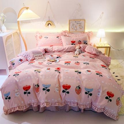 梦之岛 2020新款加厚磨毛四件套 花语