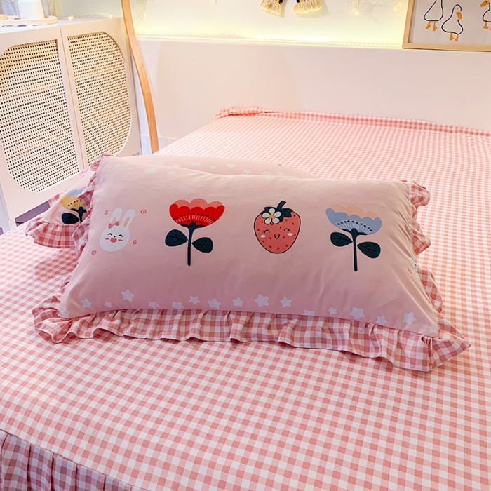 91家纺网 家纺一手货源 找家纺 梦之岛 2020新款加厚磨毛四件套 花语