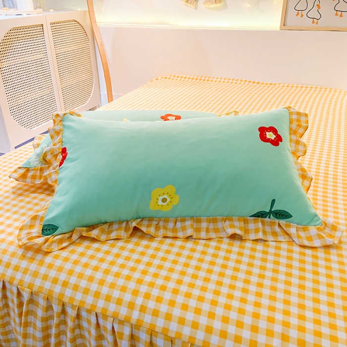 91家纺网 家纺一手货源 找家纺 梦之岛 2020新款加厚磨毛四件套 菊恋